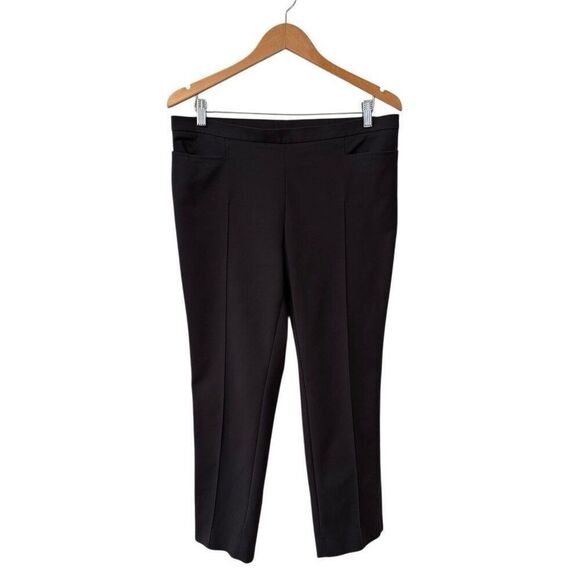 Akris Pants - Akris Punto Ankle Pants Women’s Size 12 Black Trousers Old Money Career